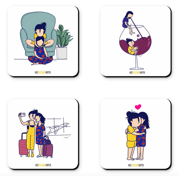 BFF Coasters